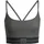adidas Hyperglam Rib Grau/Schwarz L