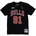 Mitchell Ness Mitchell and Ness Name Number T-Shirt Schwarz
