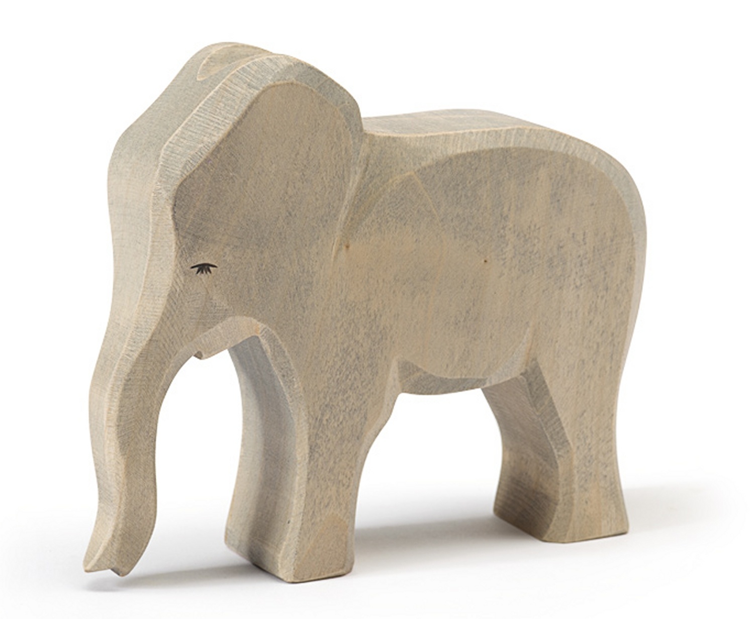 OSTHEIMER 20421 Elefantenkuh aus Holz Höhe 16cm Tiere aus aller Welt