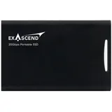 EXASCEND Element Portable 2 TB USB-C 20 Gb/s schwarz