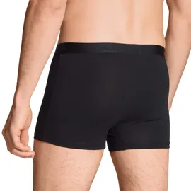 CALIDA Boxershorts unifarben schwarz S 6er Pack
