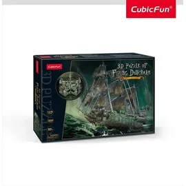Cubic Fun Cubicfun CUBIC FUN 3D Puzzle mit LED "Fliegender Holländer" (360 Teile)