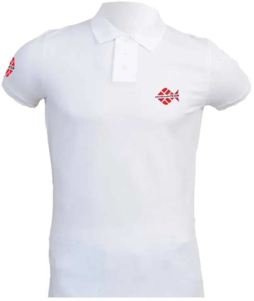 Pathos Kurzarm-poloshirt - White - XL