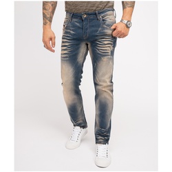 Rock Creek Jeans Regular Fit Laser-Effekt