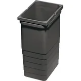 ninka Abfallbehälter 21 l Dunkelgrau