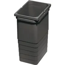 ninka Abfallbehälter 21 l Dunkelgrau