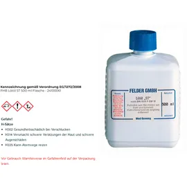 Felder Lötöl ST 500 ml Flasche DIN/EN29454-1