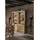 SIT Möbel Vitrine 19001-01 81 x 38 x 177 cm Schwarz