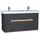 Vitra Sento Badmöbel-Set 130 cm, Anthrazit Matt,