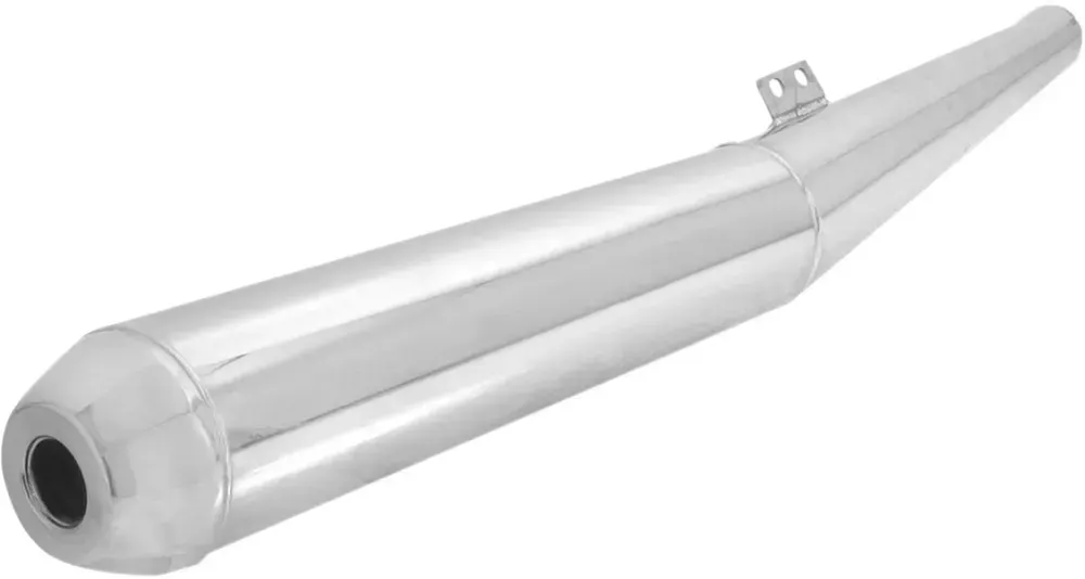 Emgo 18111047 Bmw Style Right Nicht Homologierter Schalldämpfer - Silver - Not Homologated