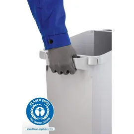 Durable Abfallbehälter DURABIN ECO 60 l H600xB590xT282mm grau