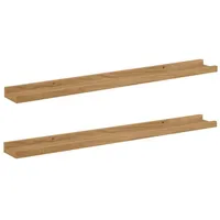 VidaXL Wandregal 80 x 9 x 3 cm Braun