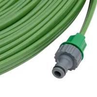 VidaXL PVC Sprinklerschlauch 15 m grün