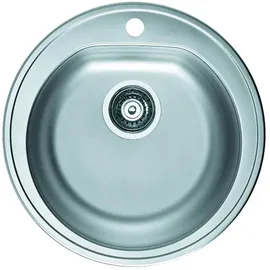 ALVEUS Form Ø 510 mm Edelstahl/Satin Handbetätigung 510 x 185 mm