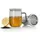 AdHoc Teeglas aus Borosilikatglas YUNA mit Edelstahl-Teefilter 0,56 Liter