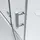 nextrend - gmbh Bernstein DX403 Eckdusche mit Drehtür links 90 x 90 cm transparent Echtglas
