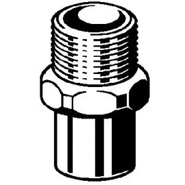 Viega Übergangsnippel 94243G 100025