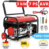 Stromerzeuger Benzin Stromaggregat Notstromaggregat Leise Stromgenerator 7 PS