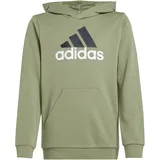 Adidas Kinder Kapuzenpullover U BL 2 Hoodie IX9553 152 - Tent Green/Black