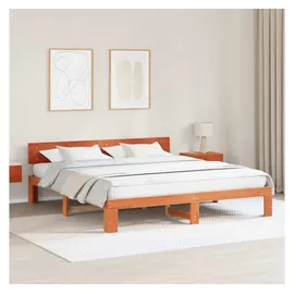 vidaXL Moderner Bettrahmen 180 x 200 cm Braun