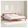 vidaXL Moderner Bettrahmen 180 x 200 cm Braun