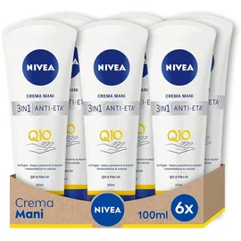 NIVEA Anti-Aging Handcreme Q10 6 x 100 ml