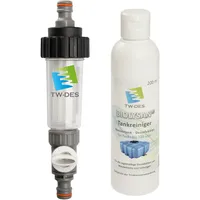 Hygiene-Set Befüllfilter Economy und BIOLYSAN Tankreiniger bis 120l Tanks (200 m...