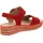 Gabor Riemchensandale Damen Rot 42