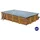 Gre PVC Winterabdeckplane für Holzpool 658 x 360 cm grau