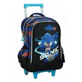 Sonic The Hedgehog Sonic der Igel Brawn rollender Schulranzen, Tasche 46 cm