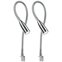 Kalb Material Für Möbel kalb Bettleuchte Warmweiß 2 St.