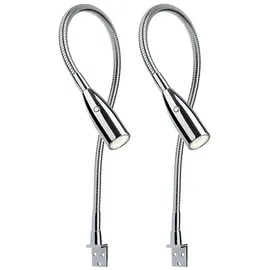 Kalb Material Für Möbel kalb Bettleuchte Warmweiß 2 St.