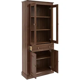 OTTO home Vitrine Liotta 77 x 31 x 181 cm Braun