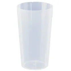 Becher, Trinkbecher, 300ml, PP/transparent