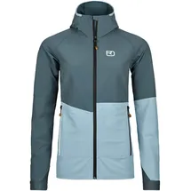 Ortovox Damen Punta Berrino Hoodie Jacke (Größe S, grau)
