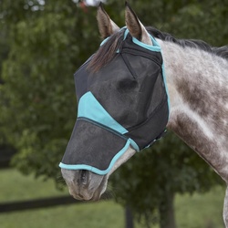 Weatherbeeta Comfitec Deluxe Fine Mesh-Maske mit Nasenschutz, Cob
