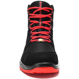 ELTEN MADDOX black-red Mid ESD S3 Herren, sportlich, schwarz/rot, Stahlkappe, Halbstiefel - 45