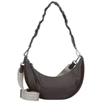Harbour 2nd Just Pure Schultertasche Leder 32 cm braun