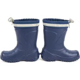 DEMAR demar. Kinder Gummistiefel Winterstiefel Regenstiefel Kinderstiefel gefüttert DUNKELBLAU Größe 34/35 - Dunkelblau - 34-35