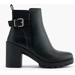 Stiefelette - Damen - schwarz - 41