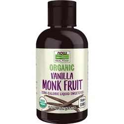 Now Foods *NF ORGANIC LIQUID MONK FRUIT (2 oz) (53 ml, Vanille)