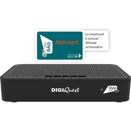 DIGIQuest Tivusat Classic Q30, DVB-S2 mit HD-Videorekorderfunktion | HDR10/HLG | Merlin