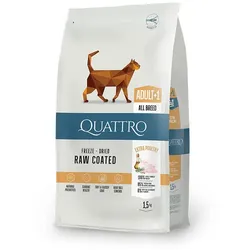 Katzen Trockenfutter  QUATTRO Extra Geflügel Alle