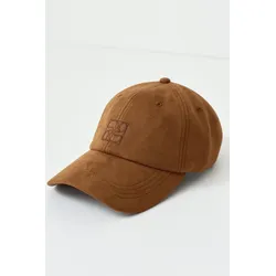 Fake suede cap - Beige - ONESIZE