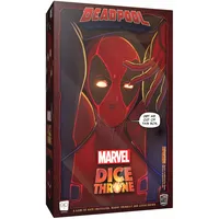 USAopoly Marvel Dice Throne – Deadpool Deluxe, Würfel- und