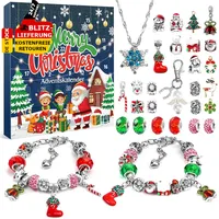 Adventskalender Mädchen, Adventskalender Schmuck Adventskalender 2024 Kinder