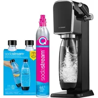 SodaStream ART Schwarz + 2 Flaschen