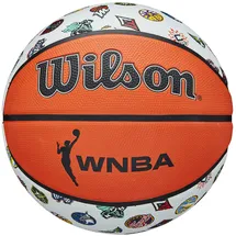 Wilson Basketball WNBA All Team Outdoor, Gummi, Größe: 6