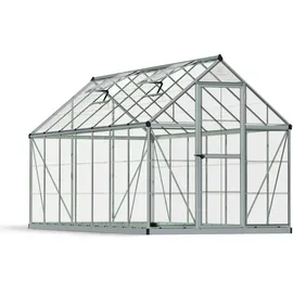 CANOPIA Harmony Alu silber PC 0,7 mm 7,9 m2 inkl. Fundament