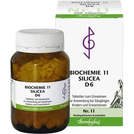Bombastus Biochemie 11 Silicea D 6 Tabletten